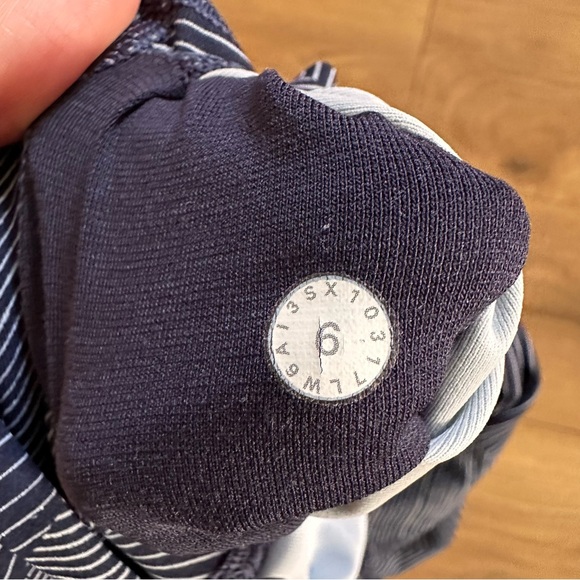 Lululemon Wunder Under High-rise Crop Etch Hail Midnight Navy 15 “ - Picture 6 of 8